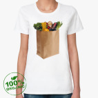 Женская футболка органик
