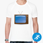 Мужская спортивная футболка