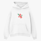 Толстовка худи оверсайз