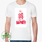 Мужская футболка органик