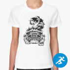 Женская спортивная футболка