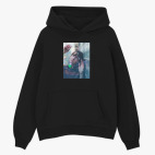 Толстовка худи оверсайз