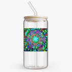 Банка с бамбуковой крышкой