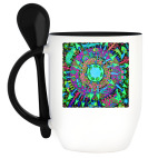 Кружка с ложкой