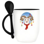 Кружка с ложкой