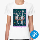 Женская спортивная футболка