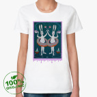 Женская футболка органик