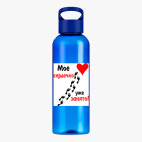 Прозрачная спортивная бутылка