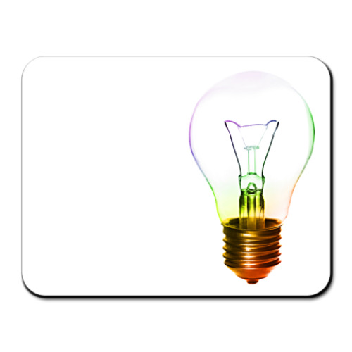 Коврик для мыши с принтом Лампочка