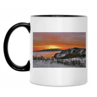 Кружка двухцветная