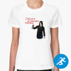 Женская спортивная футболка