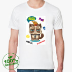 Мужская футболка органик