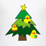 Ёлка с уточками