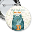 Медведь с кружкой