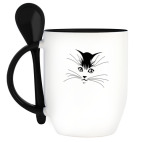 Кружка с ложкой