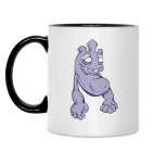 Кружка двухцветная