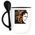 Кружка с ложкой