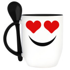 Кружка с ложкой