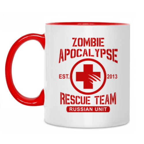 Кружка Zombie Apocalypse Rescue Team