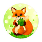 Пушистый лисенок