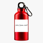 Металлическая бутылка 400 мл UV-DTF