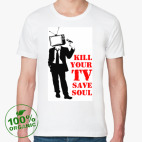 Мужская футболка органик