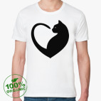 Мужская футболка органик