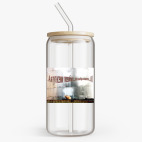 Банка с бамбуковой крышкой