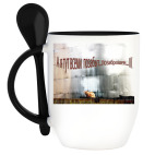 Кружка с ложкой