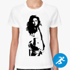 Женская спортивная футболка