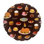 Средневековая таверна. Пиво и мясо.