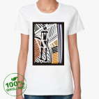Женская футболка органик