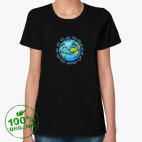 Женская футболка органик