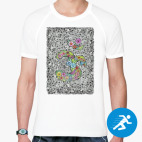 Мужская спортивная футболка