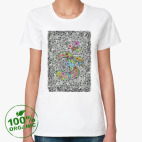 Женская футболка органик