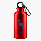 Металлическая бутылка 400 мл UV-DTF