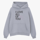 Толстовка худи оверсайз