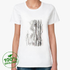 Женская футболка органик