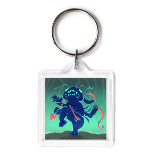 Брелок с принтом Стич АнтиВалентин