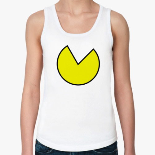 Женская майка с принтом Пакман