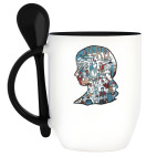 Кружка с ложкой