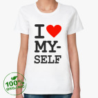 Женская футболка органик