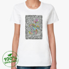 Женская футболка органик