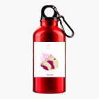 Металлическая бутылка 400 мл UV-DTF