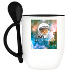 Кружка с ложкой