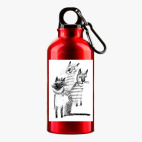 Металлическая бутылка 400 мл UV-DTF