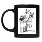 Кружка цветная UV-DTF