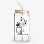 Банка с бамбуковой крышкой