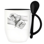 Кружка с ложкой