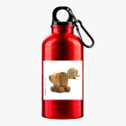 Металлическая бутылка 400 мл UV-DTF